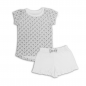 Preview: Pyjama Set "For Her" kurzärmlig logo - DEAR ECO